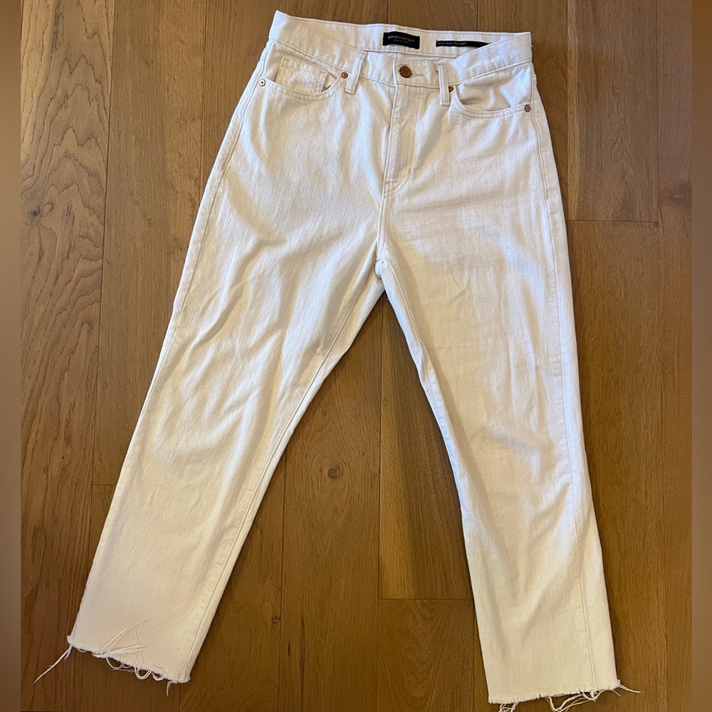 Canvas straight leg denim